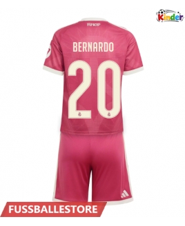 Günstige Real Madrid Bernardo Silva #20 3rd trikot Kinder 2026-27 Kurzarm (+ Kurze Hosen)